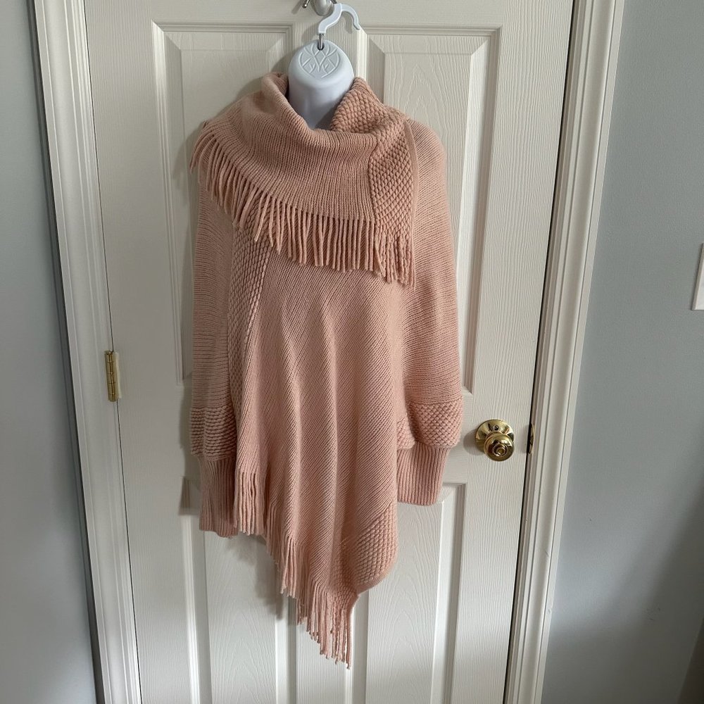 Do Everything in Love Poncho/Sweater